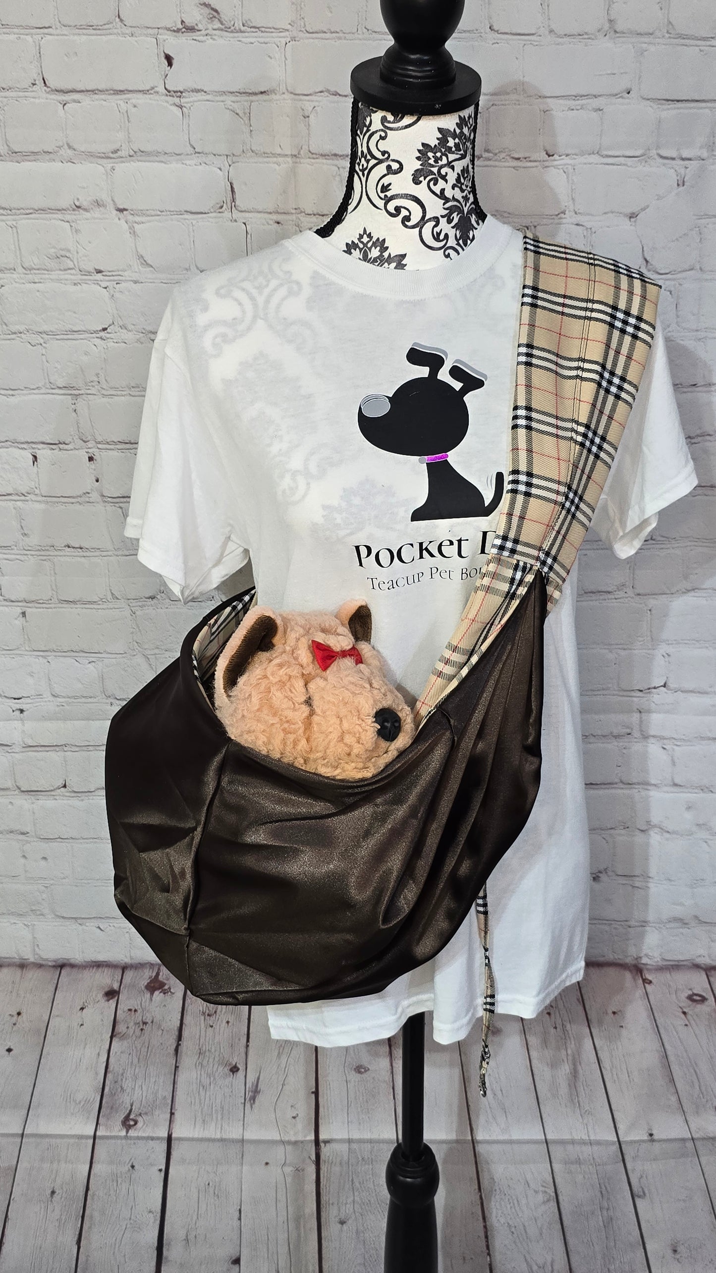 Handmade Pet Sling Bag