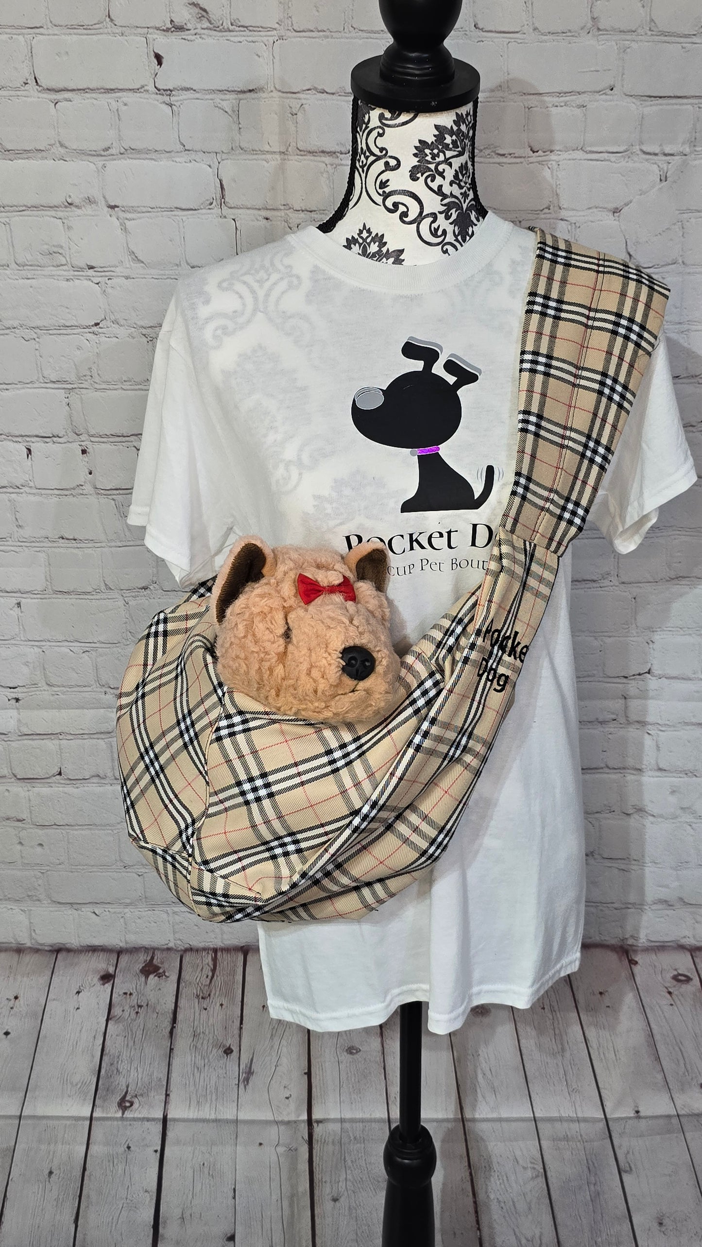 Handmade Pet Sling Bag