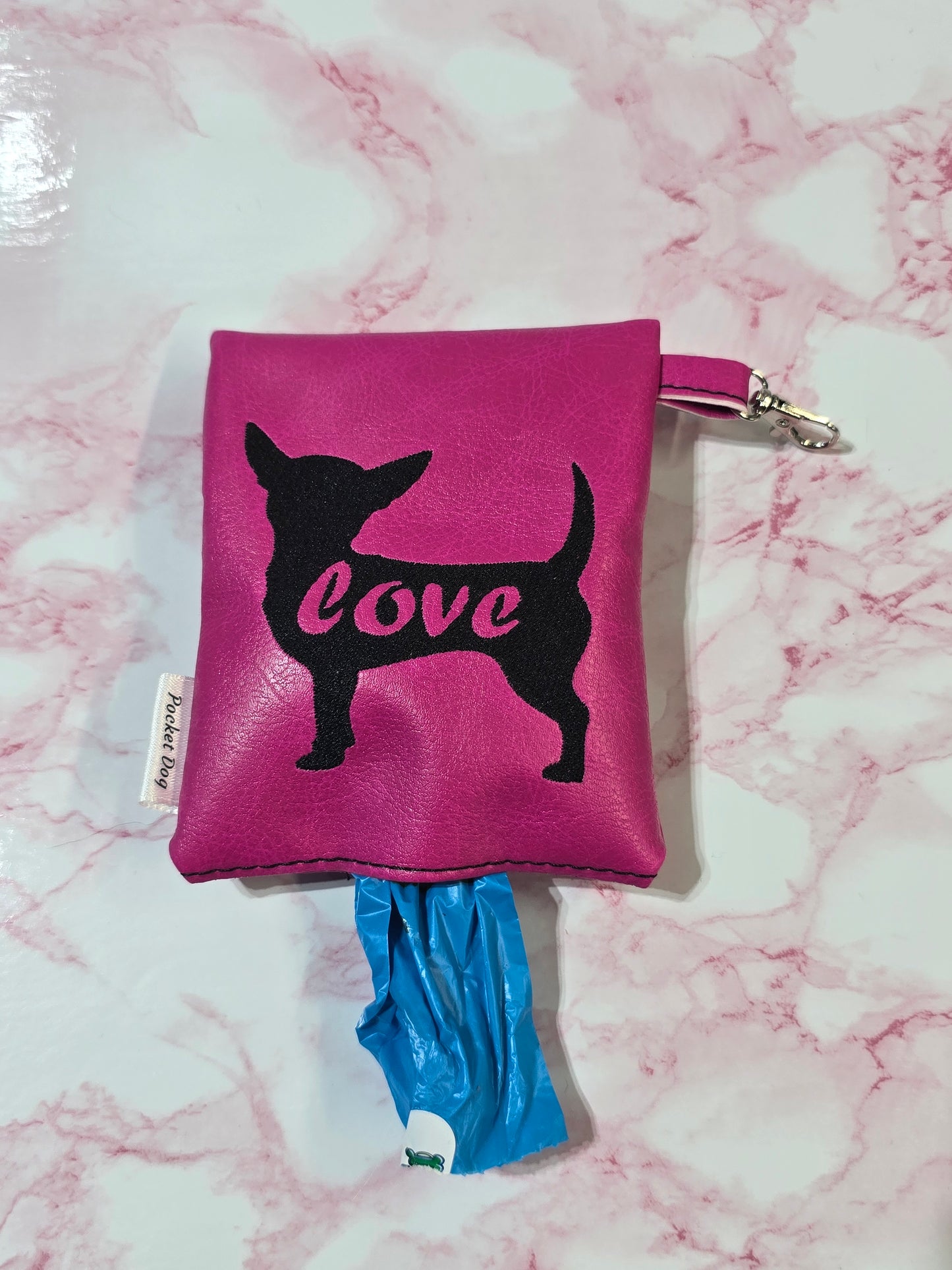 Poop bag holder