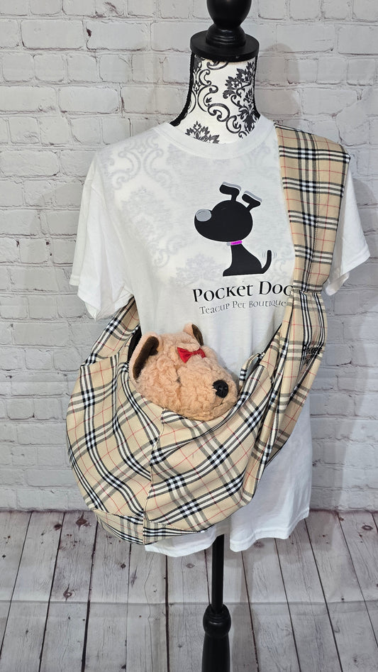 Handmade Pet Sling Bag
