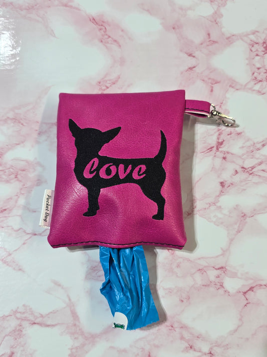 Poop bag holder